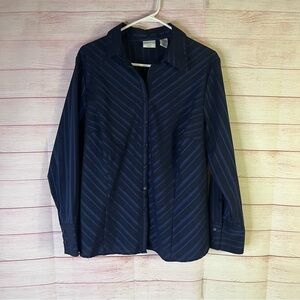 Covington Woman Button Front Blouse‎ Size 16-18W